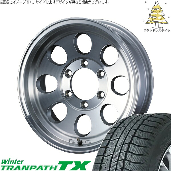 ヤリスクロス 205/65R16 サマータイヤ ホイール 4本セット 新品 | トーヨータイヤ (TOYO TIRE) ウィンタートランパス TX × ウェッズ (WEDS) ジムライン タイプ2 ポリッシュ 16インチ 7J +38 5穴114.3