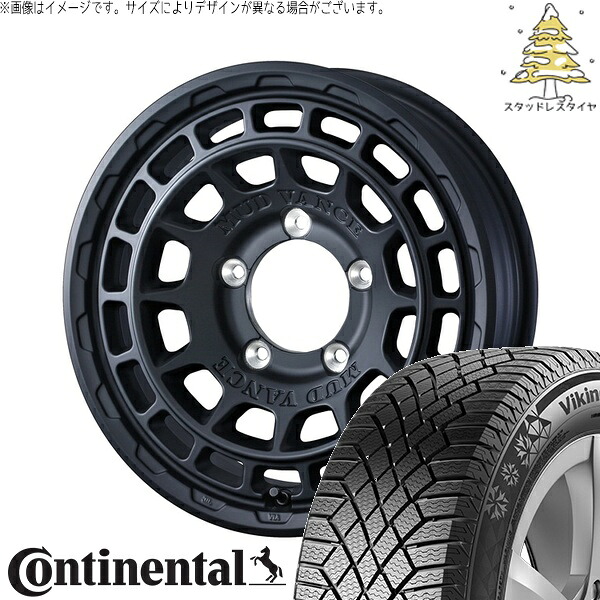 スズキ ジムニー JB64 JB23 JA22 JA12 215/70R16 サマータイヤ ホイール 4本セット 新品 | コンチネンタル (Continental) バイキングコンタクト7 × ウェッズ (WEDS) マッドヴァンスX タイプF フルマットブラック 16インチ 5.5J +22 5穴139.7|タイヤショップ オールテレーン