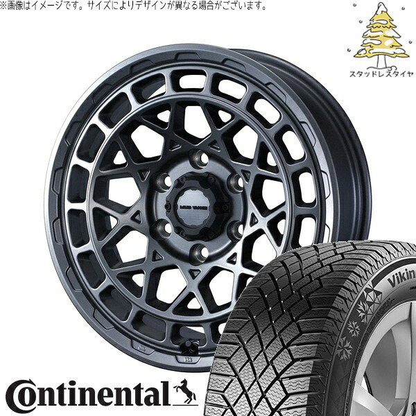 カローラクロス 215/70R16 サマータイヤ ホイール 4本セット 新品 | コンチネンタル (Continental) バイキングコンタクト7 &times; ウェッズ (WEDS) マッドヴァンスX タイプM マットガンメタ 16インチ 7J +35 5穴114.3｜タイヤショップ オールテレーン 105,545円