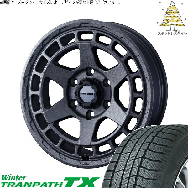 カローラクロス 215/70R16 サマータイヤ ホイール 4本セット 新品 | トーヨータイヤ (TOYO TIRE) ウィンタートランパス TX &times; ウェッズ (WEDS) マッドヴァンスX タイプS フリントグレー 16インチ 7J +35 5穴114.3｜タイヤショップ オールテレーン 105,573円