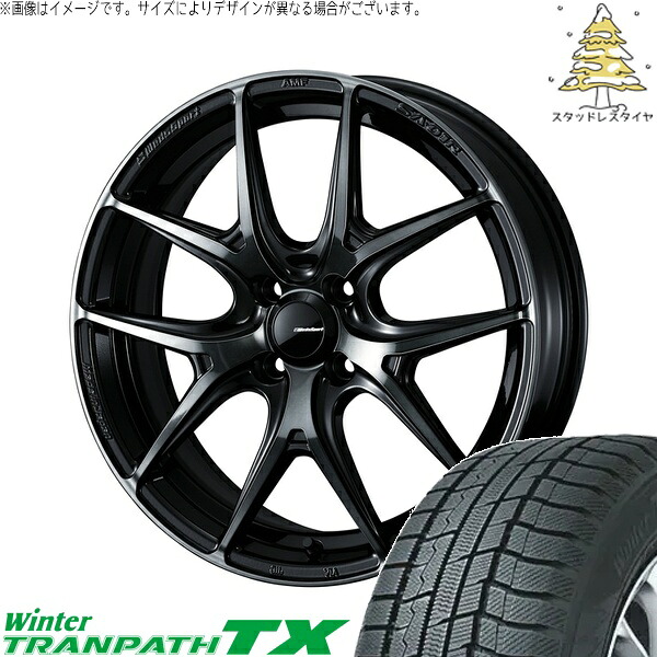ライズ ロッキー ガソリン車 215/70R16 サマータイヤ ホイール 4本セット 新品 | トーヨータイヤ (TOYO TIRE) ウィンタートランパス TX × ウェッズ (WEDS) ウェッズスポーツ SA01R ウォースブラッククリアー 16インチ 6.5J +42 4穴100
