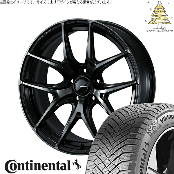 プリスウα 225/40R18 サマータイヤ ホイール 4本セット 新品 | コンチネンタル (Continental) バイキングコンタクト8 × ウェッズ (WEDS) ウェッズスポーツ SA01R ウォースブラッククリアー 18インチ 8J +42 5穴114.3