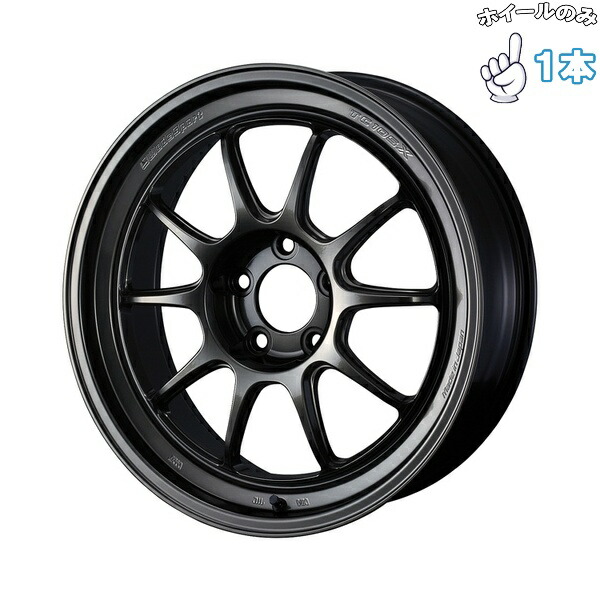 新品 アルミホイール 1本 18インチ | ウェッズ (WEDS) ウェッズスポーツ TC-105X DSR EJチタン 8.5J +43 5穴114.3