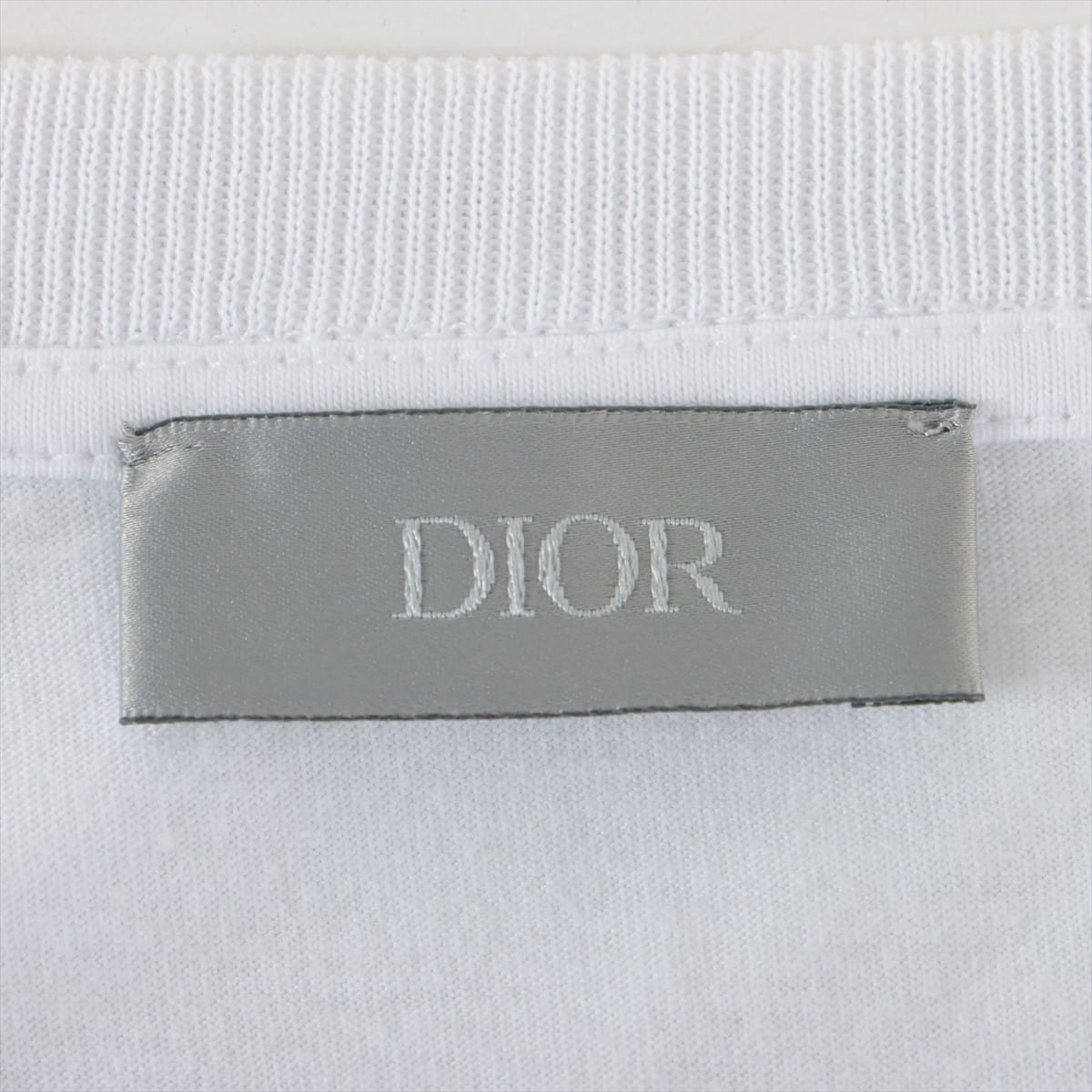 人気特価激安 DIOR KIM JONES 直筆サイン入りビジターパッチTシャツ