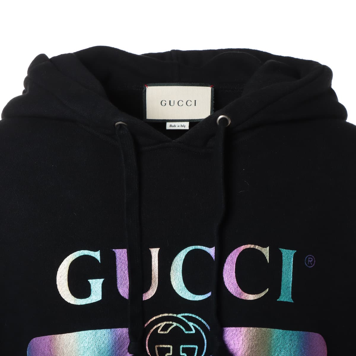 GUCCI　コットンロゴパーカー　　豊富買蔵