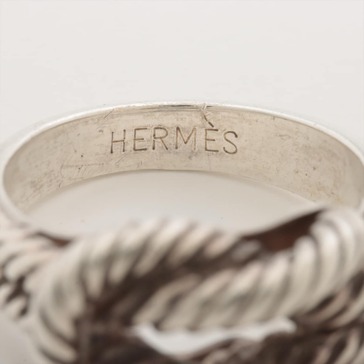 エルメス HERMES 11号 リング ロープモチーフ SV シルバー 925 指輪