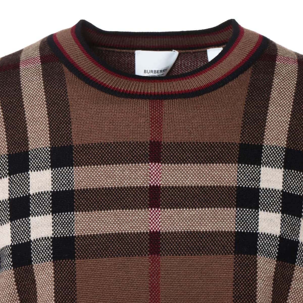 SALE／74%OFF】 BURBERRY メンズニット ベージュチェック M