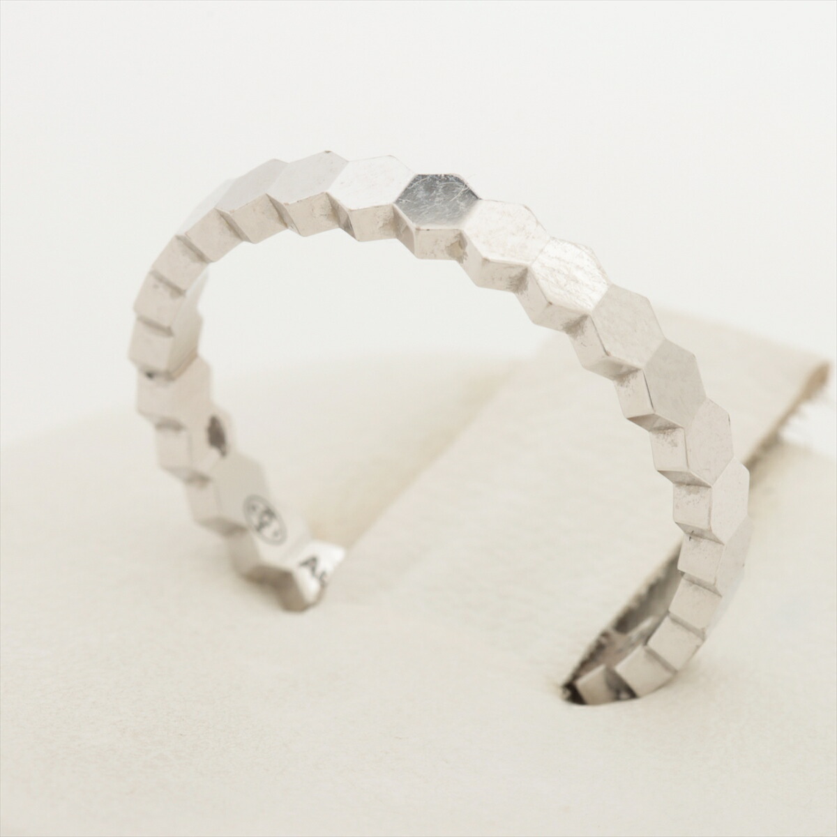 エルメス キャンディ リング 48 925 10.0g シルバー×ブルー