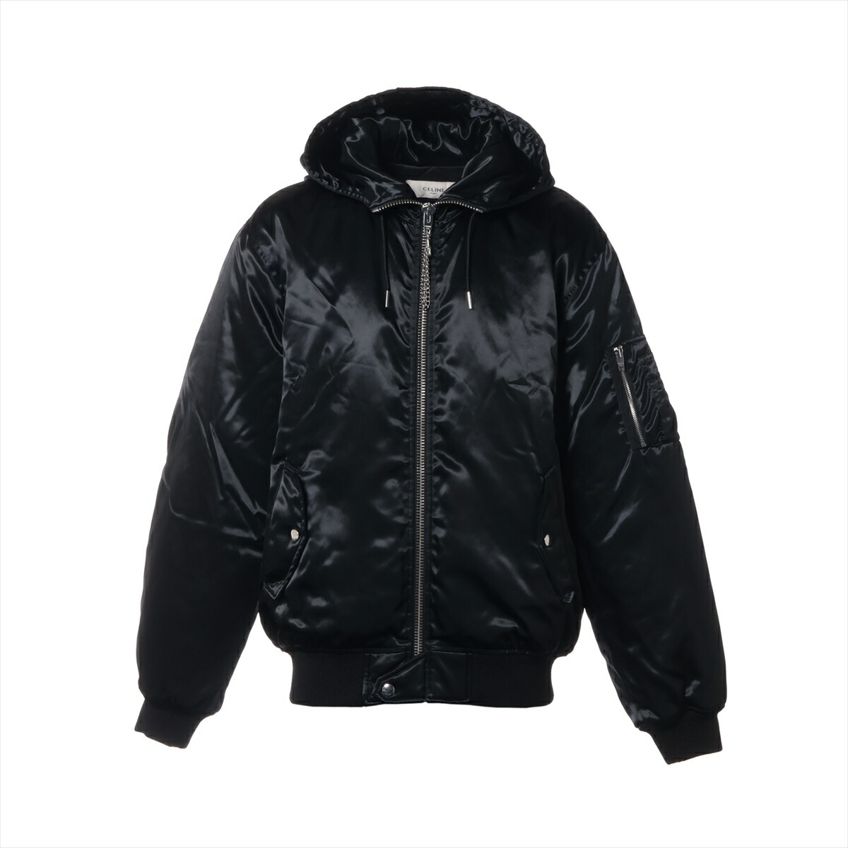 楽天市場】【中古】セリーヌ ナイロン ボンバージャケット 46