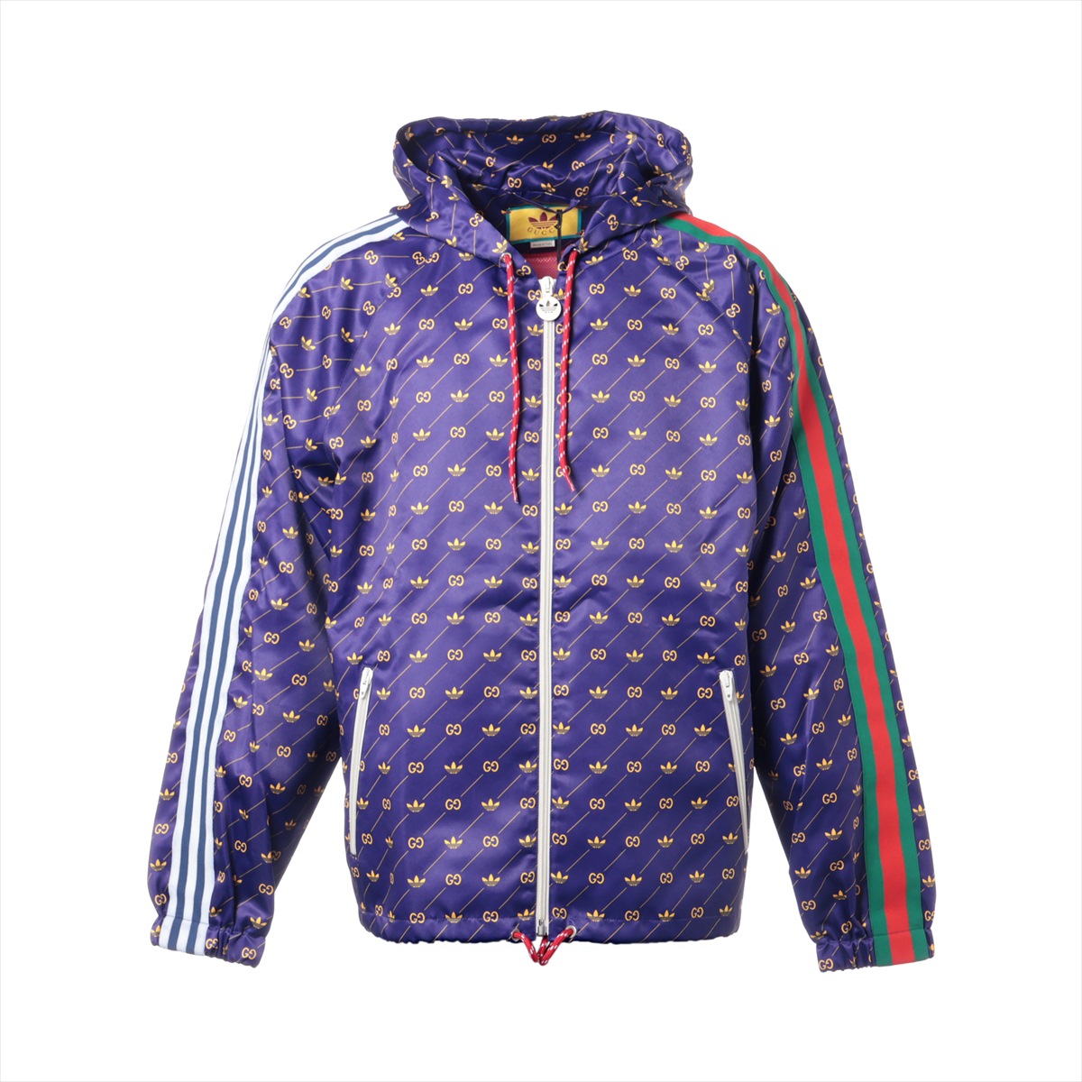 GUCCI×adidas スリーラインダブルテーラードジャケット 楽天市場】【中古】GUCCI×adidasスリーラインダブルテーラード