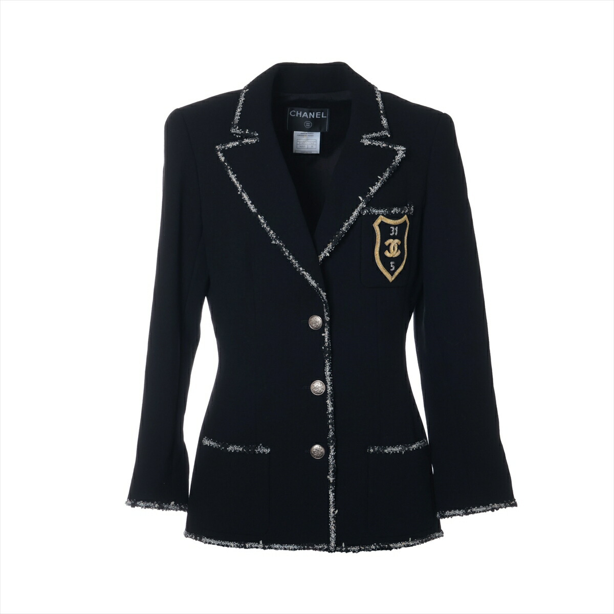 楽天市場】シャネル ココマーク エンブレム テーラード