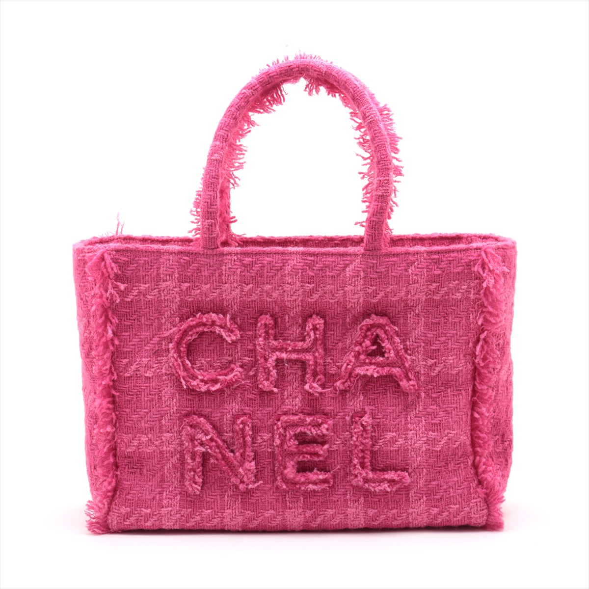 楽天市場】極美品 CHANEL シャネル ツイード ロゴ ジップ