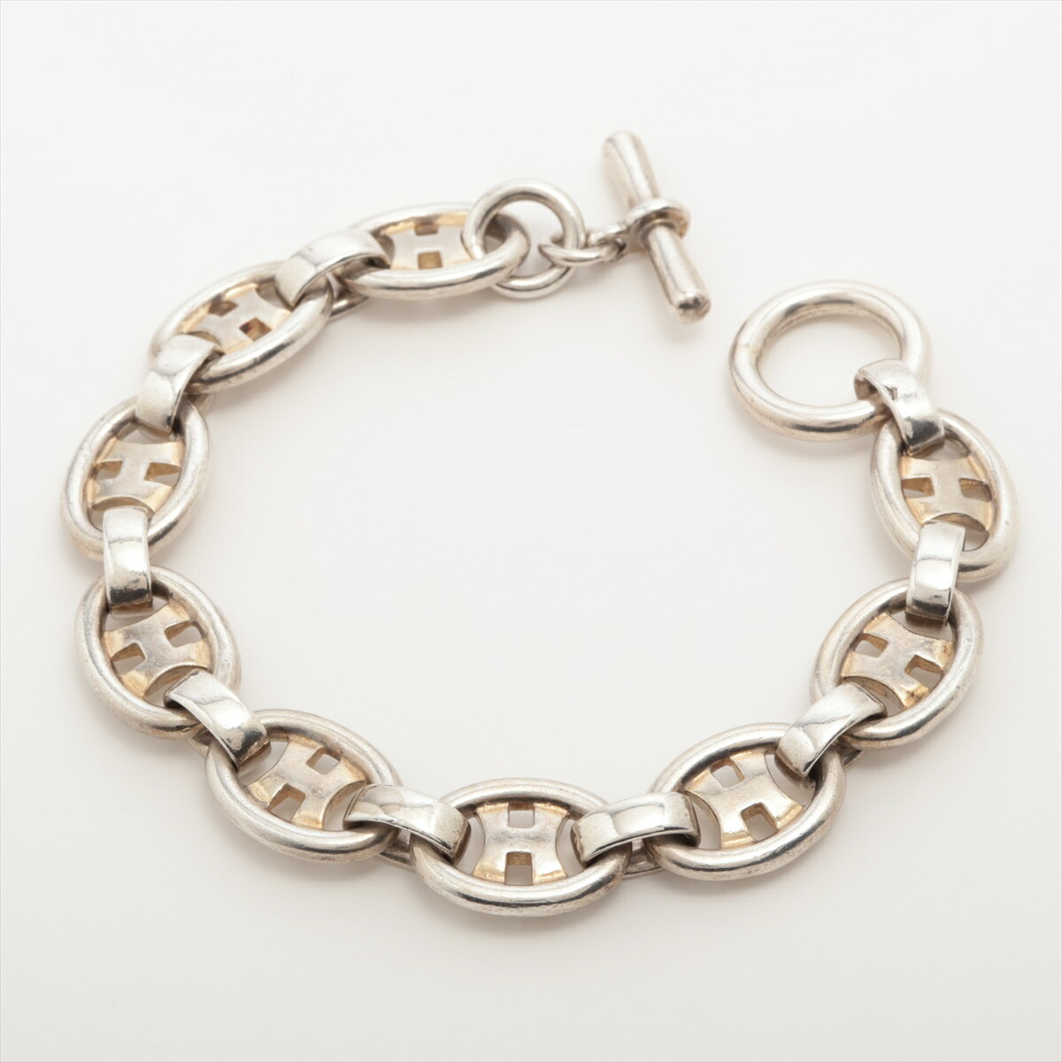 正規品　HERMES ID bracelet p ✖️ SV925 Hermes Bracelet Punk Safety Pin SV925 | 東京銀座の