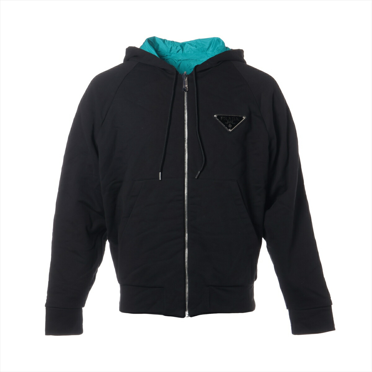 楽天市場】【中古】 プラダ メンズ ロゴ パーカー ホワイト S ビッグ