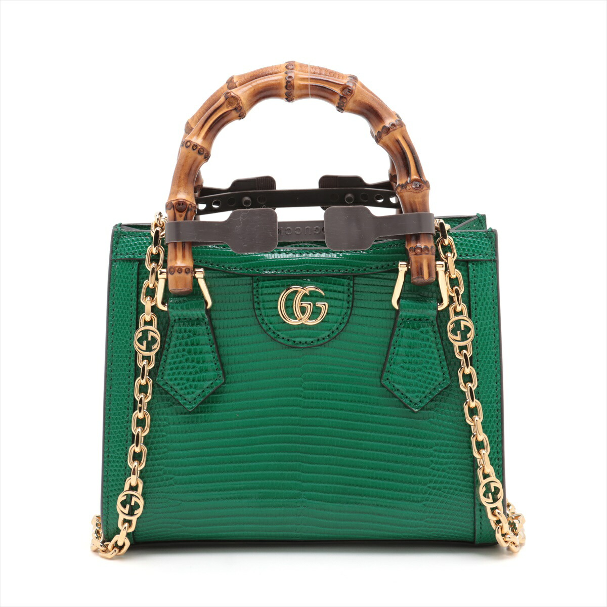 楽天市場】【中古】 GUCCI グッチ ハンドバッグ ダイアナ バンブー  