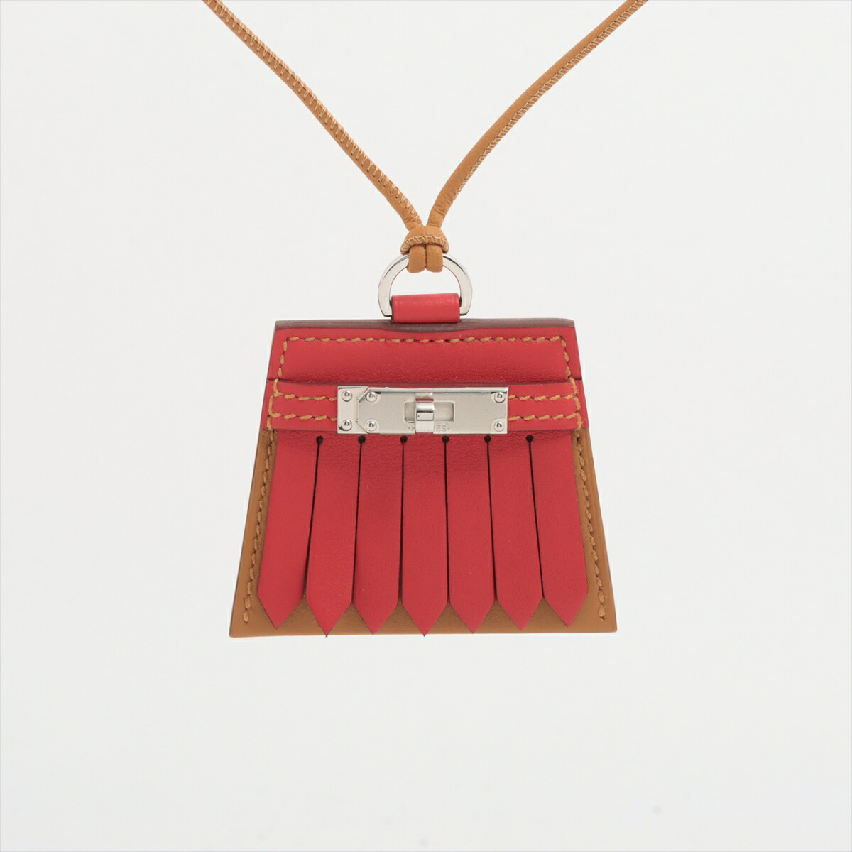 Hermes★センスUP♪希少なホーン製エキュイエール GM ネックレス ネックレス-《エルメス・シュル