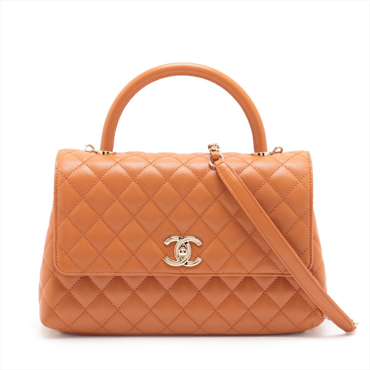 楽天市場】【中古】シャネル ココハンドルミニ 2way ショルダー