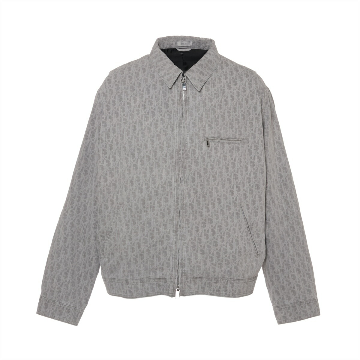 ディオール オム 比翼デニム ジャケット 美品 ディオールオム Dior HOMME 美品 デニム ジャケット ブルゾン 44
