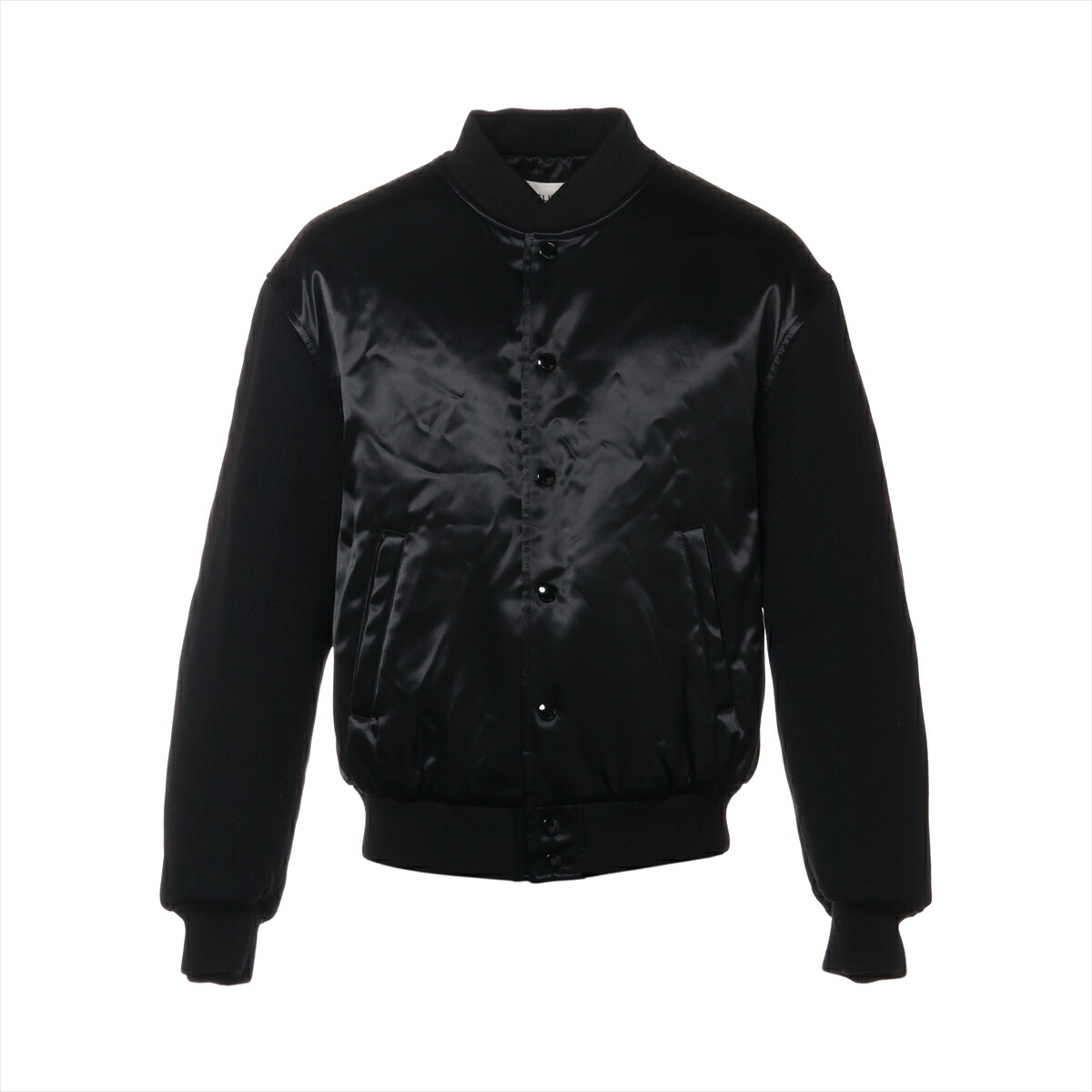 CELINE ブラック ボンバージャケット CELINE ボンバージャケット / ナイロンツイル - ブラック | CELINE