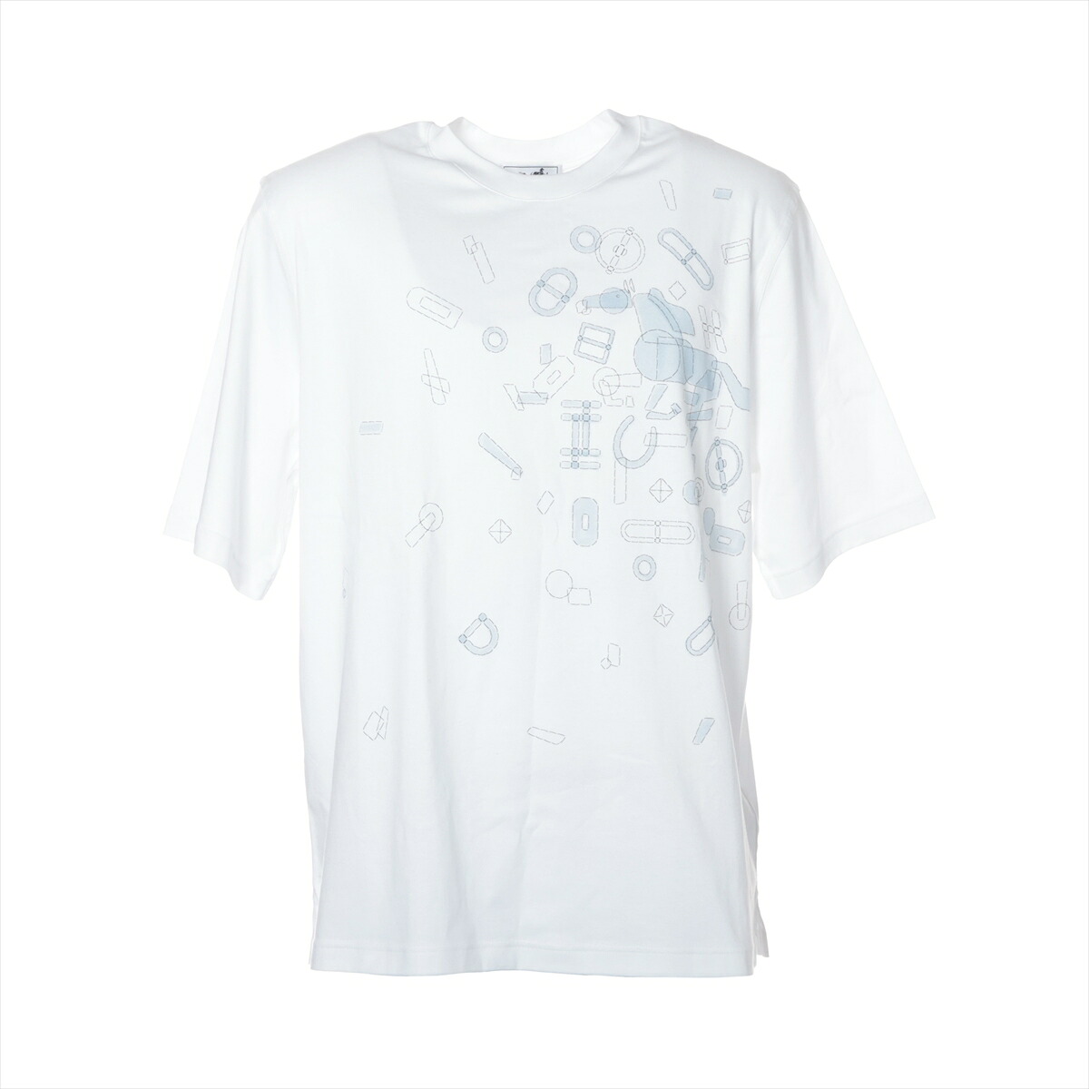 楽天市場】HERMES エルメス Tシャツ H557930HA メンズ Hパズル