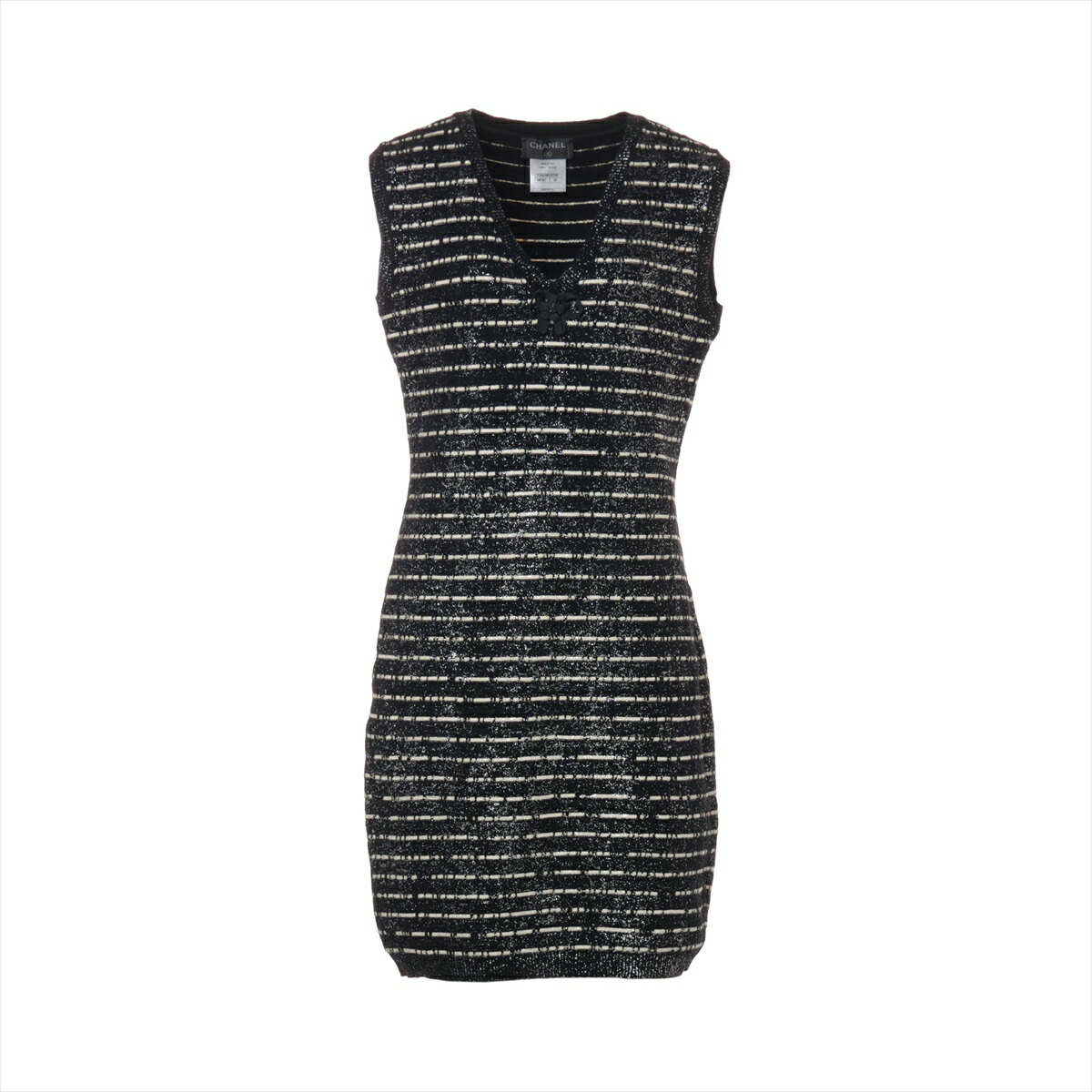 楽天市場】CHANEL シャネル ココマーク 半袖 ニット ワンピース ウール