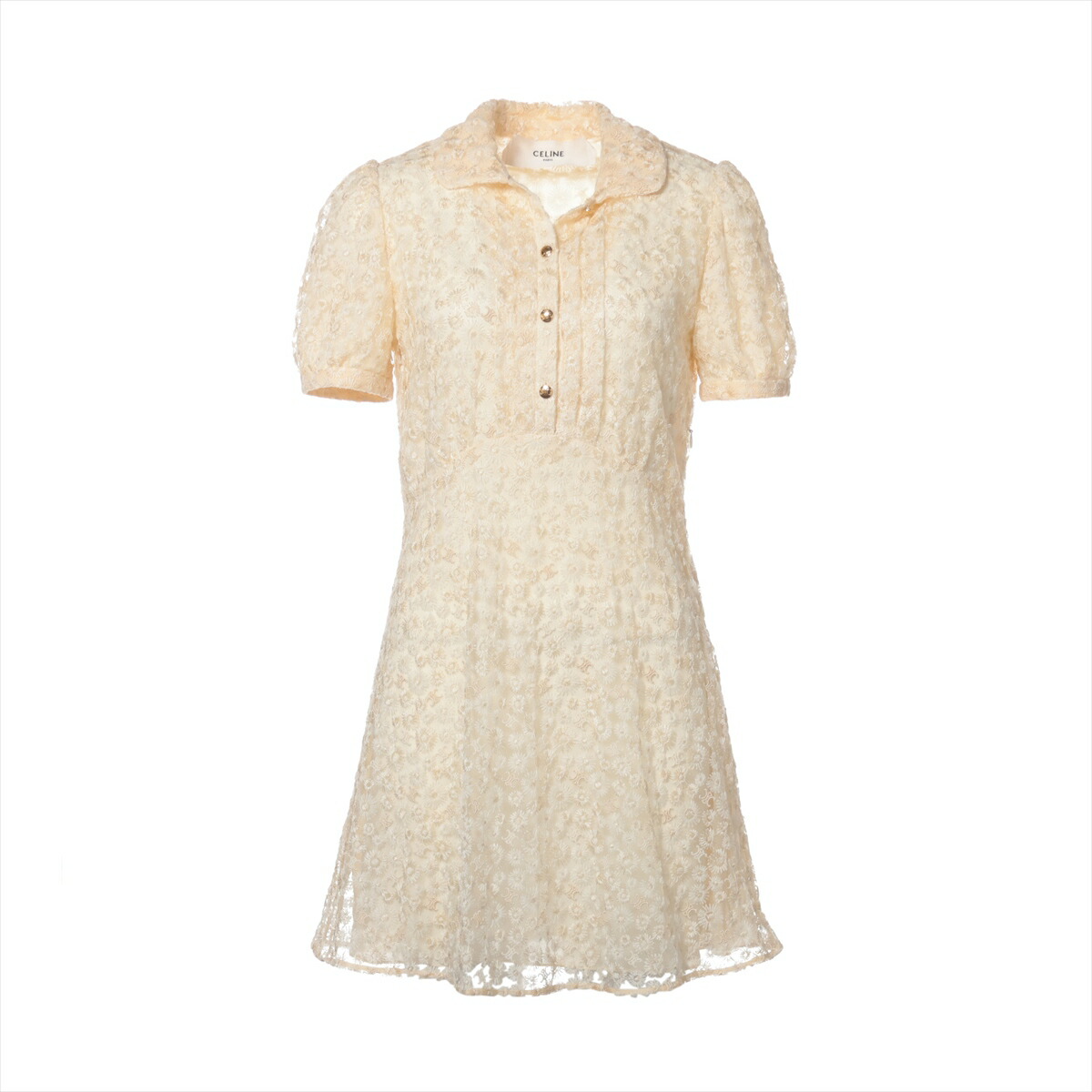 定価198000セリーヌトリオンフ ミニドレス　コットンポインテル 楽天市場】CELINE トリオンフ ミニドレス/コットンポ