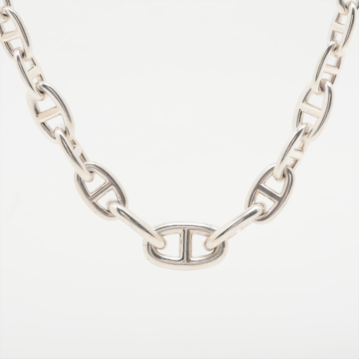 【中古】エルメス シェーヌダンクルクレッシェンド ネックレス 925 120.5g シルバー｜ALLU 店
