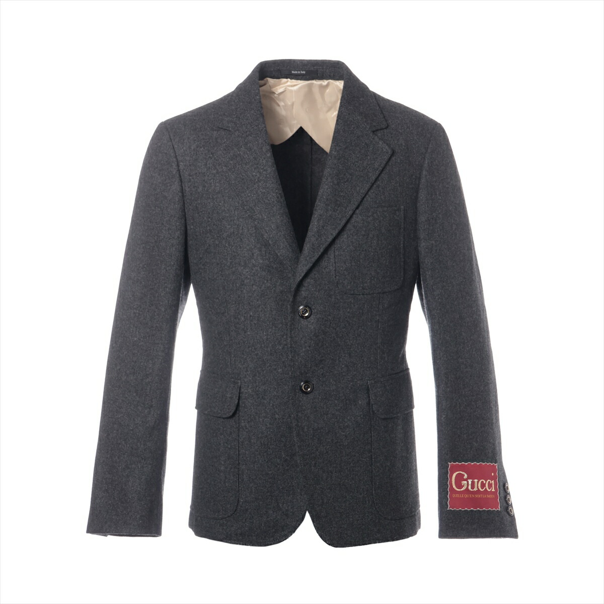 期間限定値下げ【USED】GUCCI グッチ　38サイズ　ネイビーコート 楽天市場】【在庫処分大セール】グッチ GUCCI ミリタリーコート
