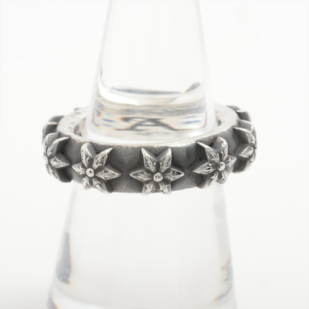 クロムハーツ　タイニー5ポイントスターバンドリング CHROME HEARTS クロムハーツ TINY 5PT STAR BAND タイニー 5