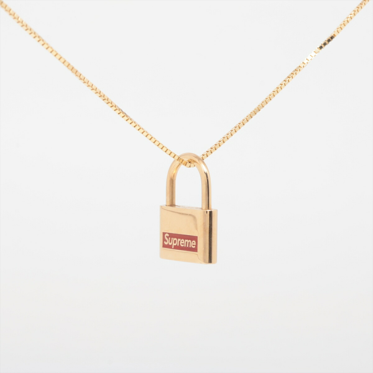 楽天市場】【シュプリーム×ジェイコブ】14K ネックレス 錠 パドロック