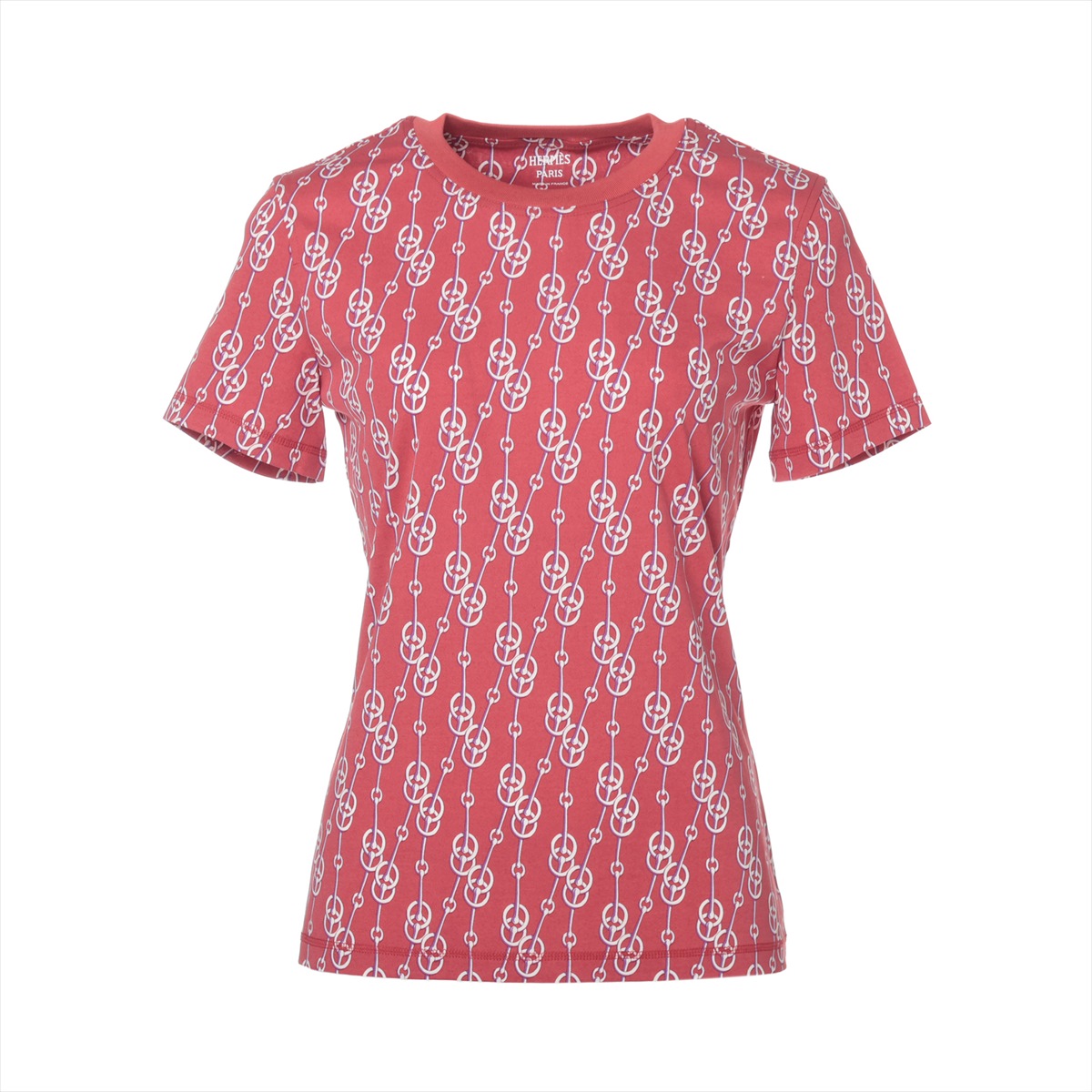 HERMES グレー 半袖 Tシャツ 刺繍ロボット imgrc0091630289.jpg