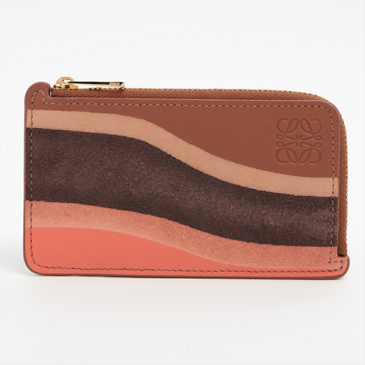 楽天市場】ロエベ LOEWE コインケース アナグラム ブラウン
