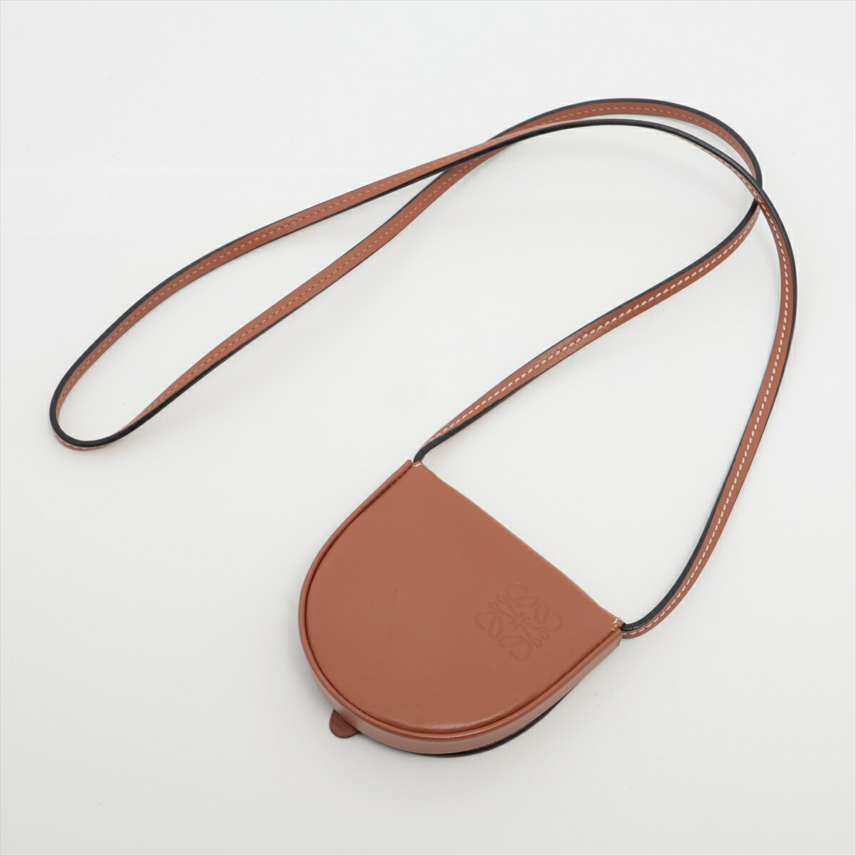 楽天市場】【LOEWE】ロエベ ヒールポーチ スモール タンブラウン