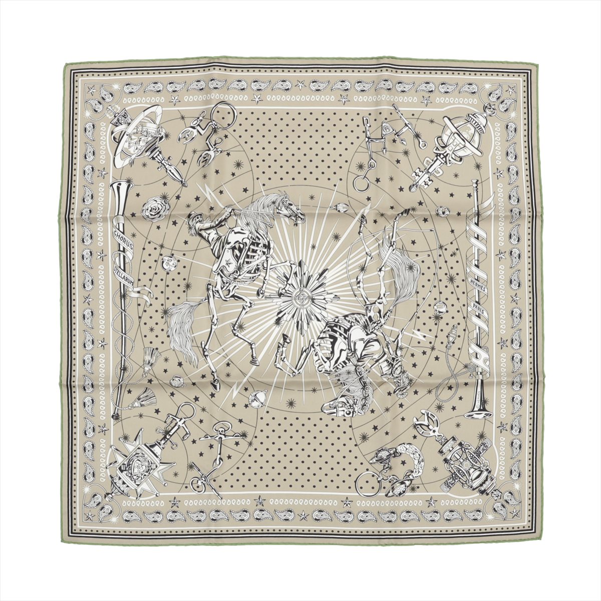 極美品 バンダナ柄 エルメス シルクスカーフ カレ55 コーラスステラルム 楽天市場】[返品OK] エルメス カレ55 コーラスステラルム
