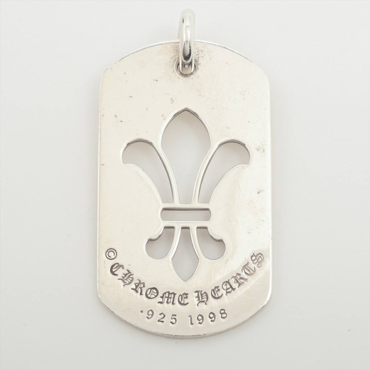 楽天市場】クロムハーツ スモール ドッグタグ レイズド ダガー