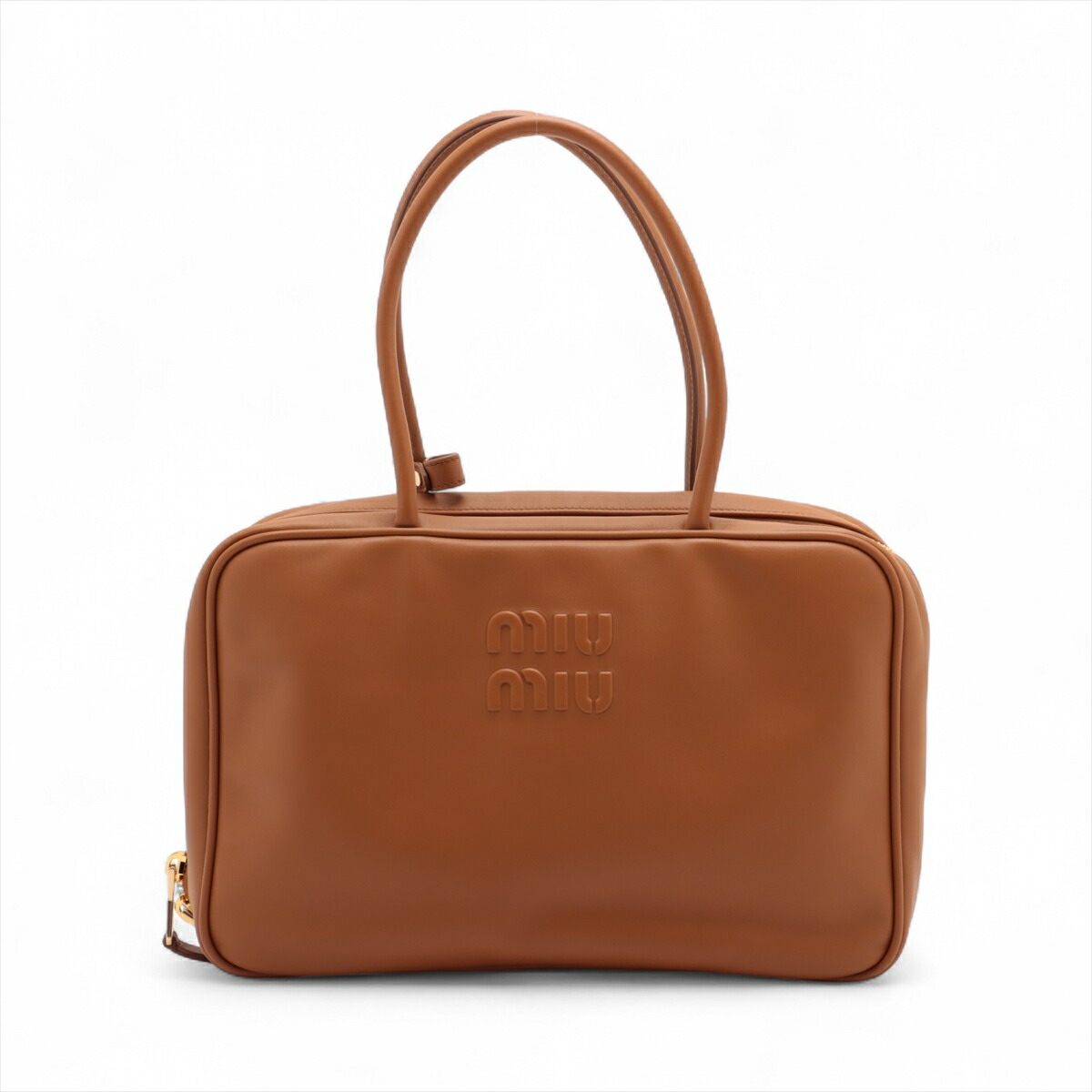 楽天市場】MIUMIU【ミュウミュウ】5BB117 レザートップハンドル