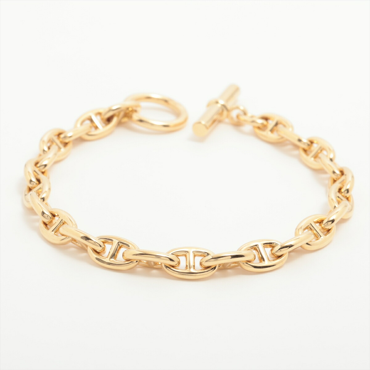 【新品未使用】エルメス　シェーヌダンクル　ブレスレット　TPM24 新品 エルメス シェーヌダンクル ブレスレット TPM24 ローズ