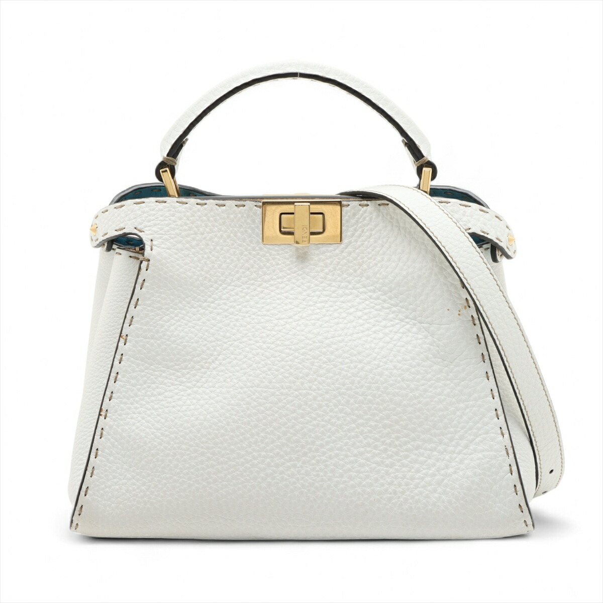 楽天市場】【中古】 フェンディFENDI ピーカブーエッセンシャリー 2WAY