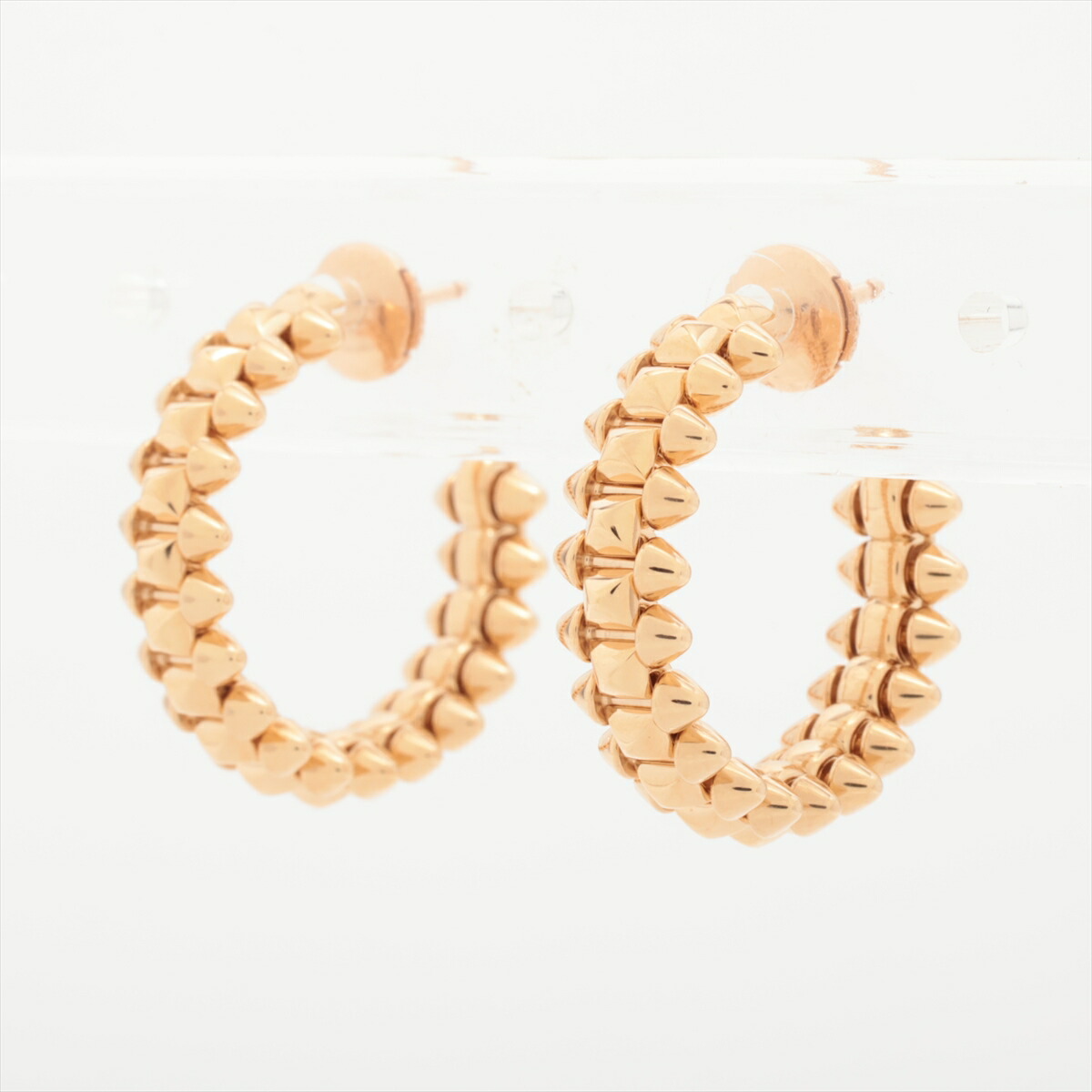 楽天市場】カルティエ Cartier クラッシュドゥカルティエ ピアス K18PG