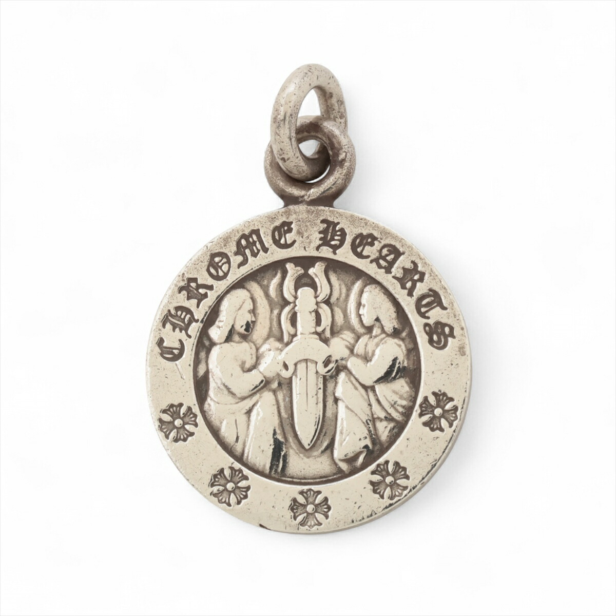 楽天市場】クロムハーツ【CHROMEHEARTS】ANGEL MEDAL OVAL V2