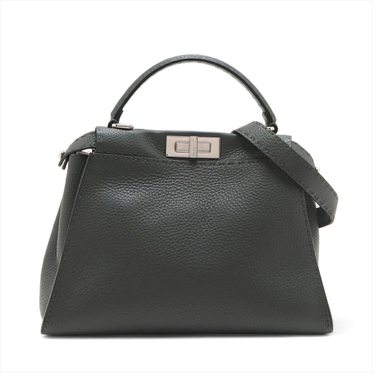 美品✨ FENDI 8BN290 ピーカブー 2WAYハンドバッグ FENDI(フェンディ) 2WAYバッグ8BN290 ピーカブー ミディアム