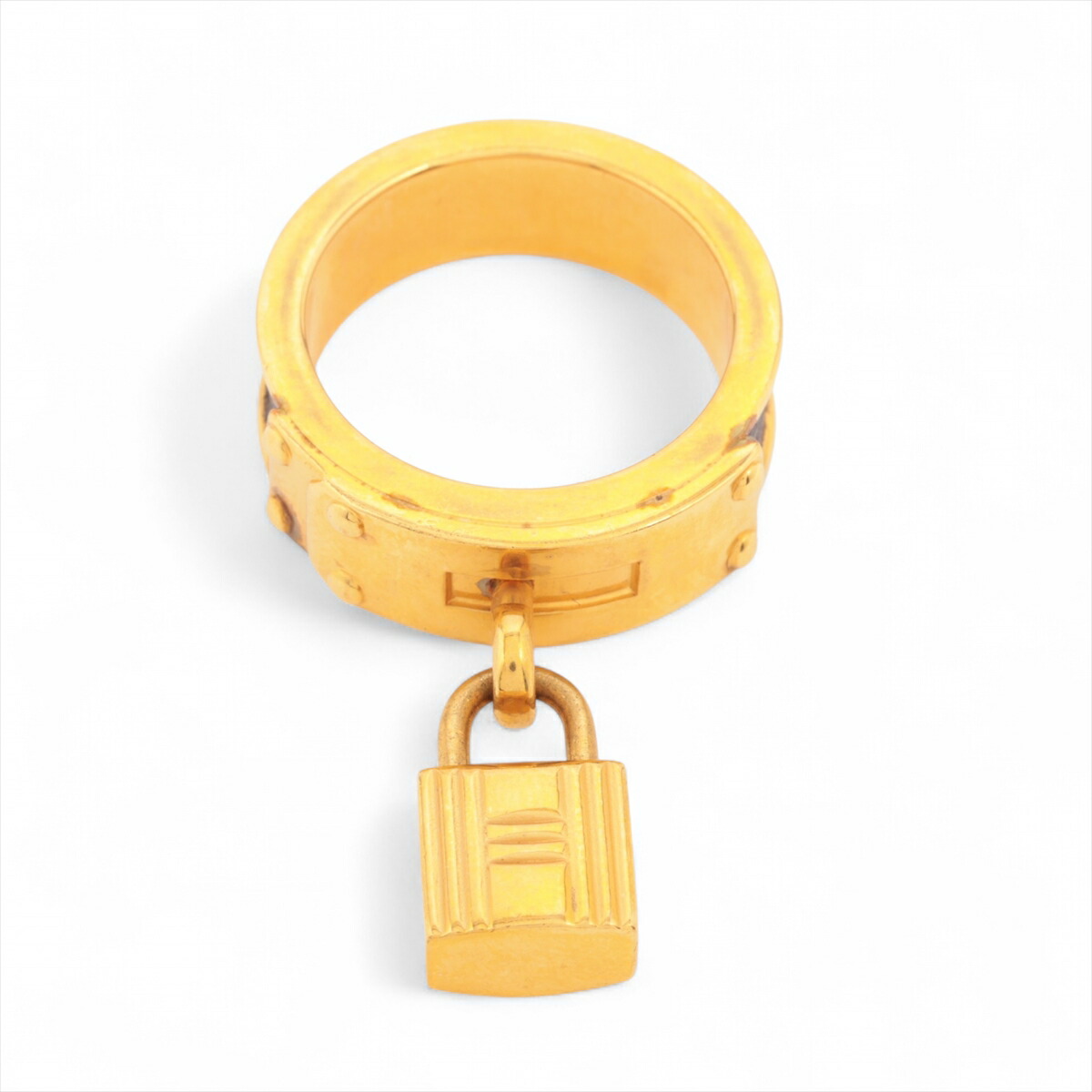 HERMES　カデナモチーフ赤ユニセックスGPスカーフリング エルメスカデナモチーフ 赤 ユニセックス GP スカーフリング