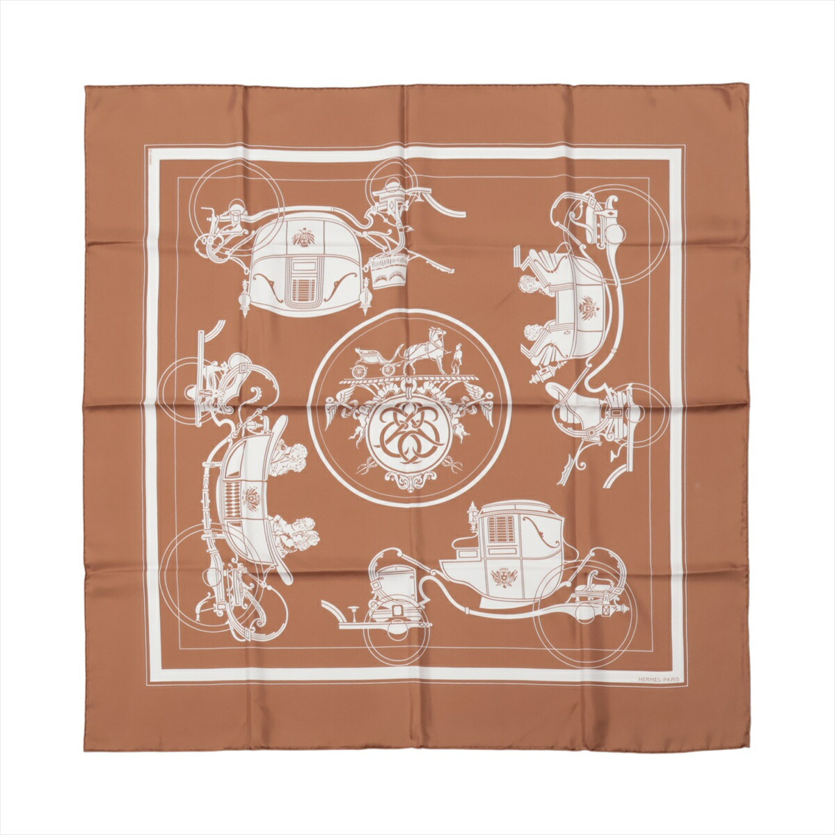 楽天市場】エルメス HERMES スカーフ カレ90 EX-LIBRIS EN