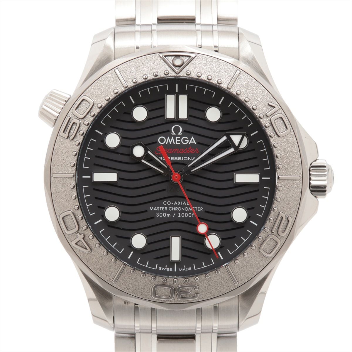【中古】オメガ シーマスター ダイバー300 コーアクシャル マスタークロノメーター Nekton 210.30.42.20.01.002 SS SS AT 黒文字盤 あまりごま4