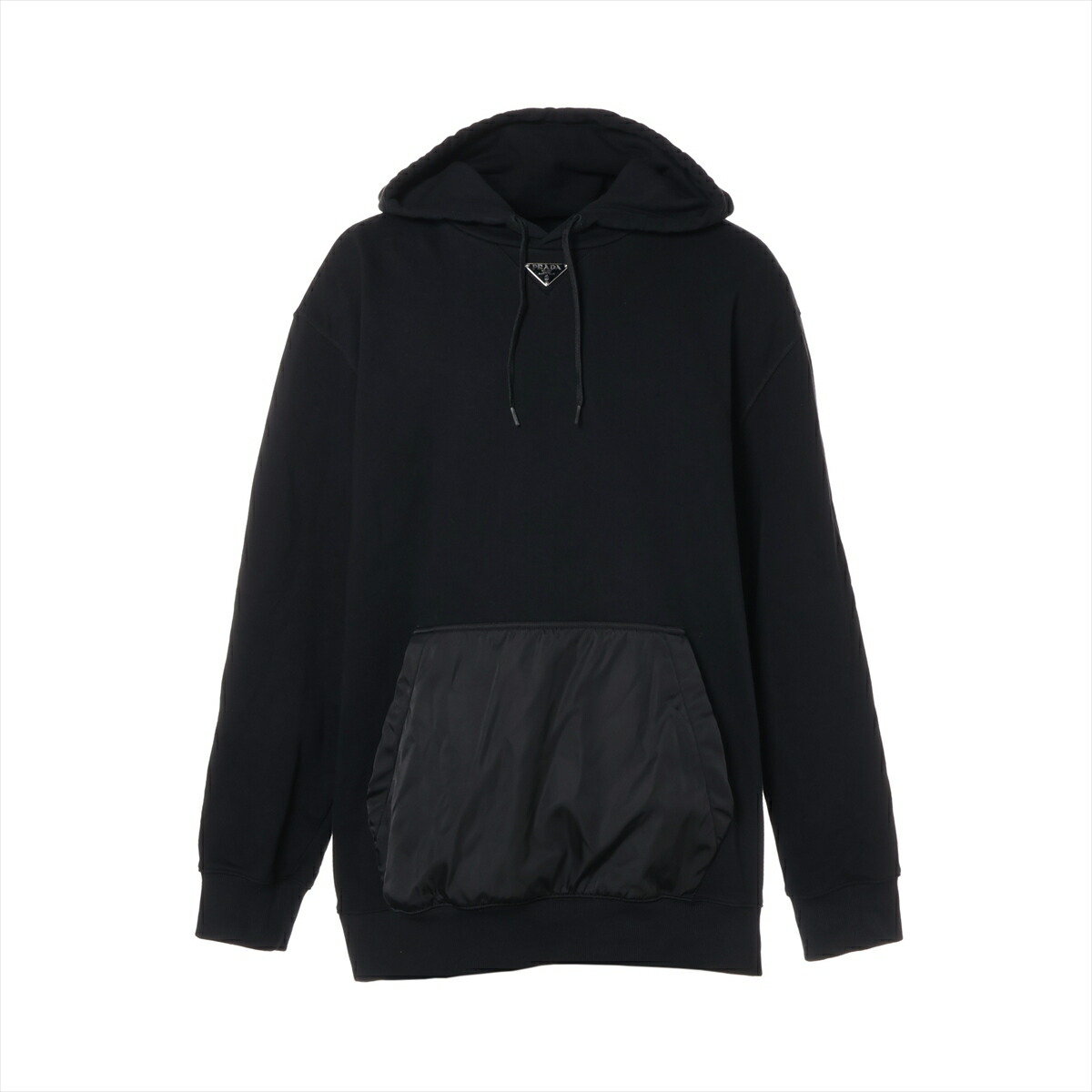 楽天市場】【中古】 プラダ メンズ ロゴ パーカー ホワイト S ビッグ