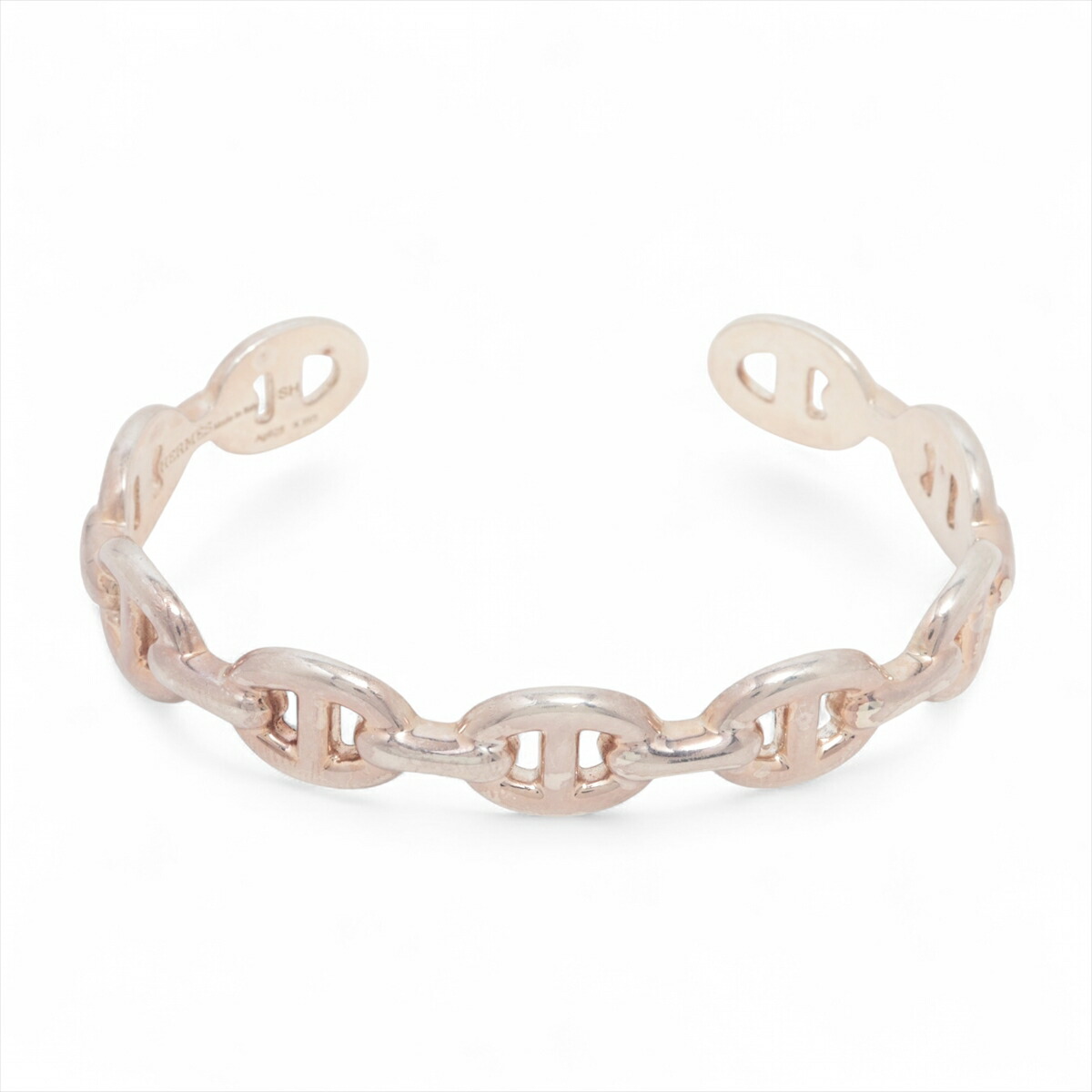 楽天市場】エルメス HERMES シェーヌダンクル パンク 925 シルバー LG