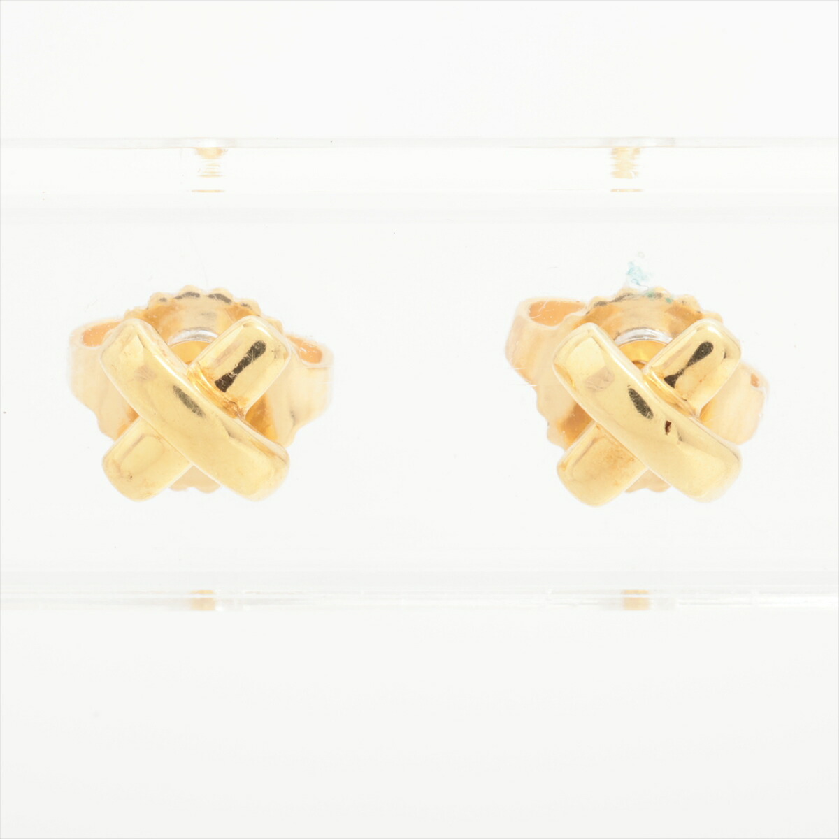 月末お値下げ　ティファニー　ラブ&キス　ピアス　片耳　XO　７５０　k18 楽天市場】ティファニー Tiffany & Co. ピアス ラブ&キス XO
