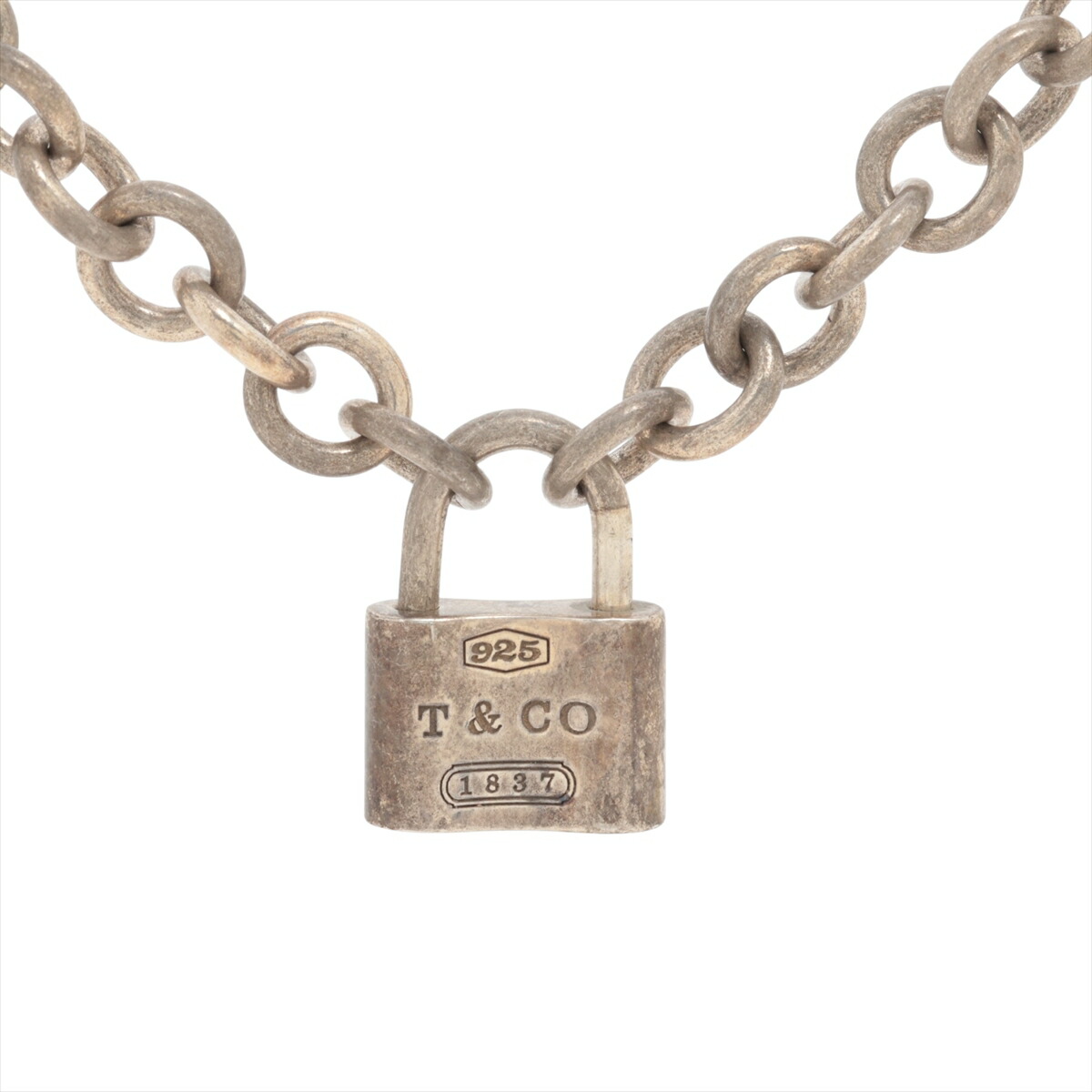 ティファニー　1837 南京錠　ペンダント　シルバー 未使用 楽天市場】TIFFANY ティファニー 1837 南京錠 ネックレス