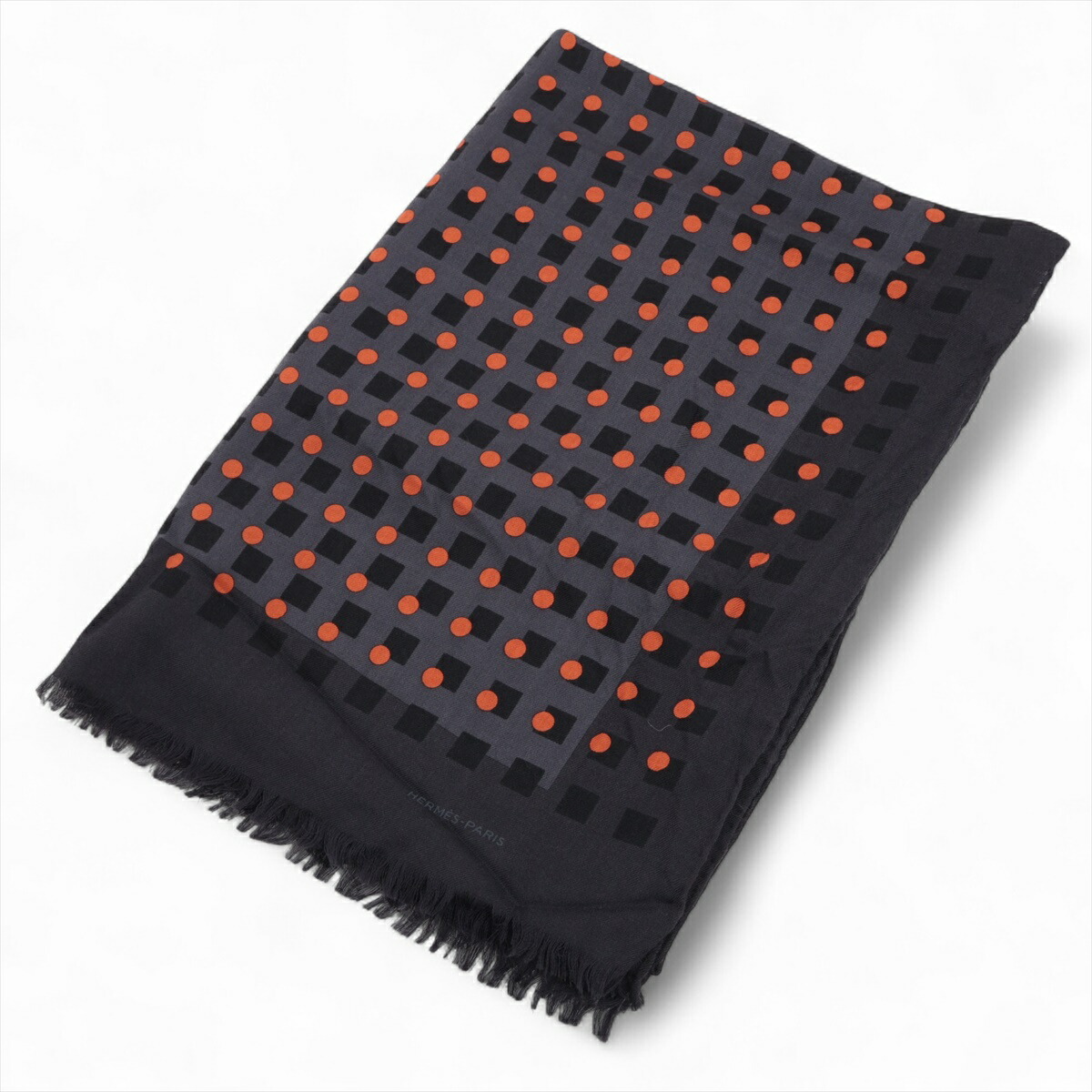 楽天市場】【中古】エルメス HERMES カシミアストール ブルー系