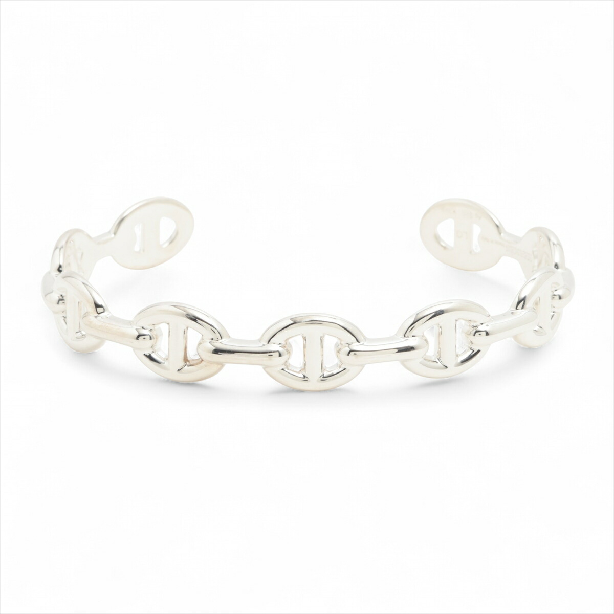 ❤未使用品❤シェーヌダンクル アンシェネ バングル シルバーAg925 エルメス HERMES（エルメス） バングル シェーヌダンクル アンシェネ レディース